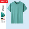 Q【新款DX】大依优型大码男装纯色短袖T恤夏季新款加肥加大男士宽松肥佬上衣打底 商品缩略图0