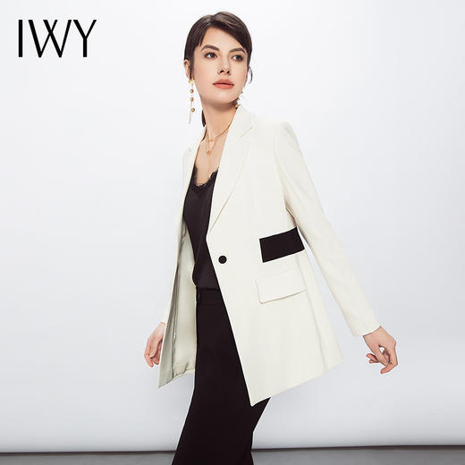 IWY/小西装外套春季新款小众设计感高级感休闲气质套装C13126+P32306 商品图1