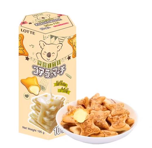 乐天小熊饼干香浓巧克力味夹心饼干195g/盒 商品图0