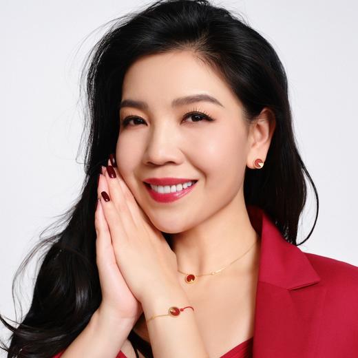 「福禄•鸿运」手链礼盒 芭莎珠宝静主编联名款（红玛瑙手链+喜乐兔扩香石） 商品图1