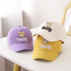 【儿童鸭舌帽】男宝宝防嗮帽婴幼儿帽子春秋款小熊男女童遮阳棒球帽潮 商品缩略图1