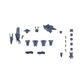 万代Bandai  30MM1/144扩展配件包4（战国装甲）BANC4573102615527