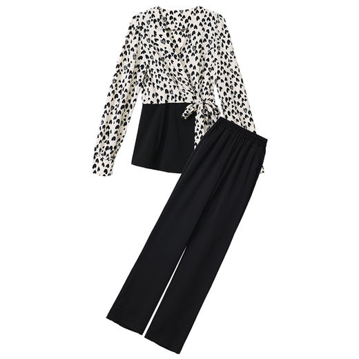 2023新款春装拼接时尚两件套YLFS8821-1 商品图5