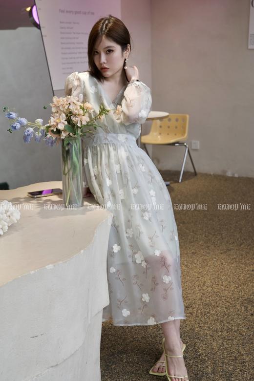 【门店同款】春季法式印花连衣裙 150192618 商品图1