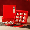 御茶膳房 小寿桃包子孙桃 寿桃生日蛋糕老人生日祝寿寿桃馒头糕点点心礼盒过寿礼品传统小寿包蛋糕预定 商品缩略图3