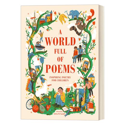 英文原版 A World Full of Poems 全球的诗句 儿童诗歌韵律启蒙插图文学 DK出版 美版 精装 7-9岁 英文版 进口英语原版书籍 商品图0