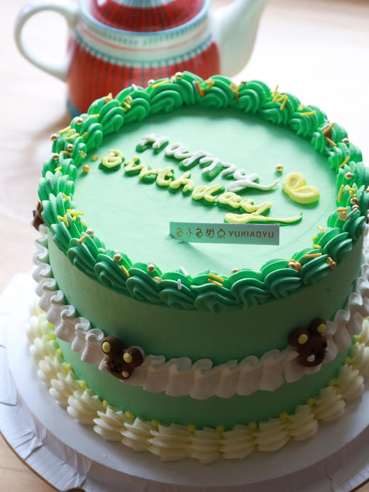 复古小熊花边蛋糕 商品图1