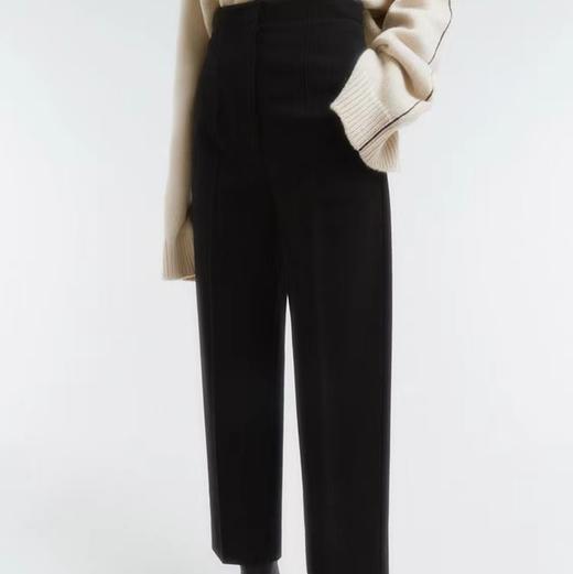 【à perles】高腰立体剪裁西裤奶奶裤，粗腿福音【清仓，不退不换】 商品图1