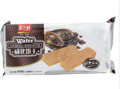 巧克力味威化饼115g 商品图0