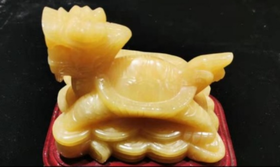 吉祥天地 黄玉龙龟