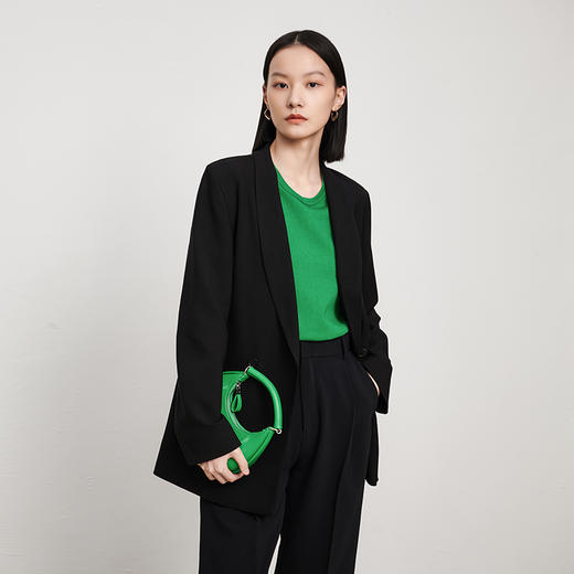 53113休闲西装外套新款质感时尚宽松气质西服上衣RJ004 商品图1