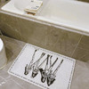 趁早 X Kiera Ye联名全球站立系列女性精神地垫高弹高密度耐磨丝圈浴室垫入户垫子 商品缩略图3
