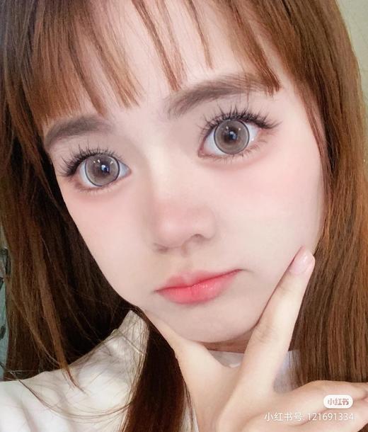 【店主实拍】青柠碎冰冰14.5mm【年抛 0-1000度 含有525/575】着色14.0mm 商品图3