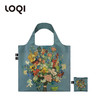 德国LOQI 博物馆系列 蓝底花束VGM.AB 时尚艺术环保万用袋 折叠大容量单肩手提购物袋承重40斤防泼水 VINCENT VAN GOGH 文森特·梵高 商品缩略图1