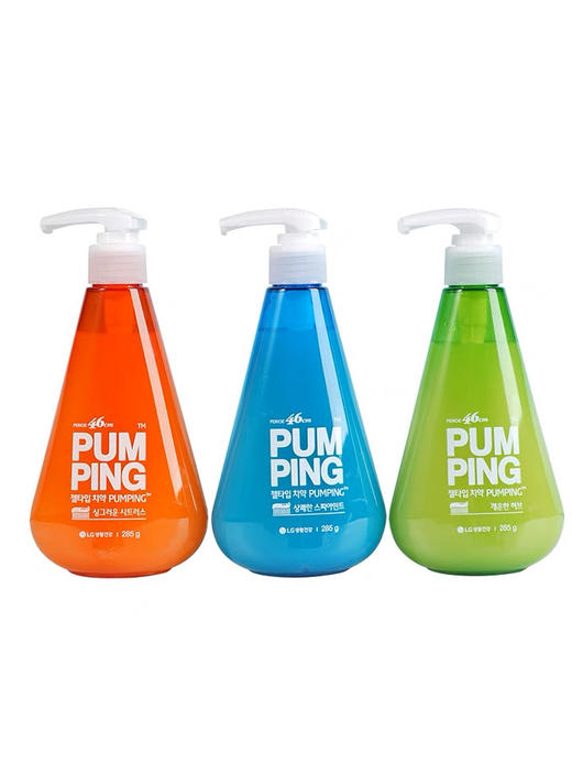 韩国LG倍瑞傲派缤竹盐成人牙膏285g 商品图2