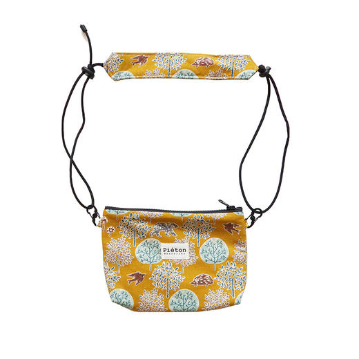 HUJI祤集pieton斜挎包插画动物小树林 商品图2