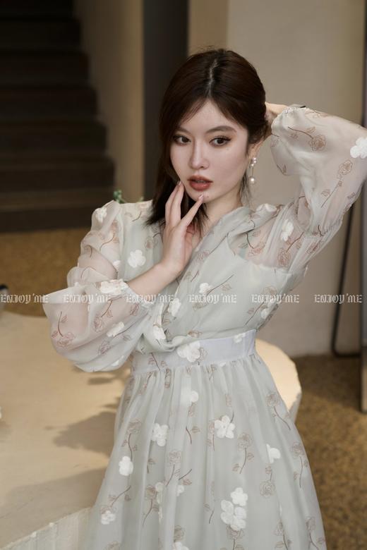 【门店同款】春季法式印花连衣裙 150192618 商品图2