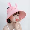 【加大帽檐不怕晒！儿童新款渔夫帽】渔夫帽透气遮阳帽男女童防紫外线夏防晒帽大帽檐太阳帽薄 商品缩略图9