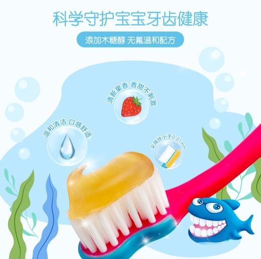 Sanita-Denti 莎卡2-5岁宝宝牙膏75g 温和清洁 6种植物成为  5种味道任选 商品图1
