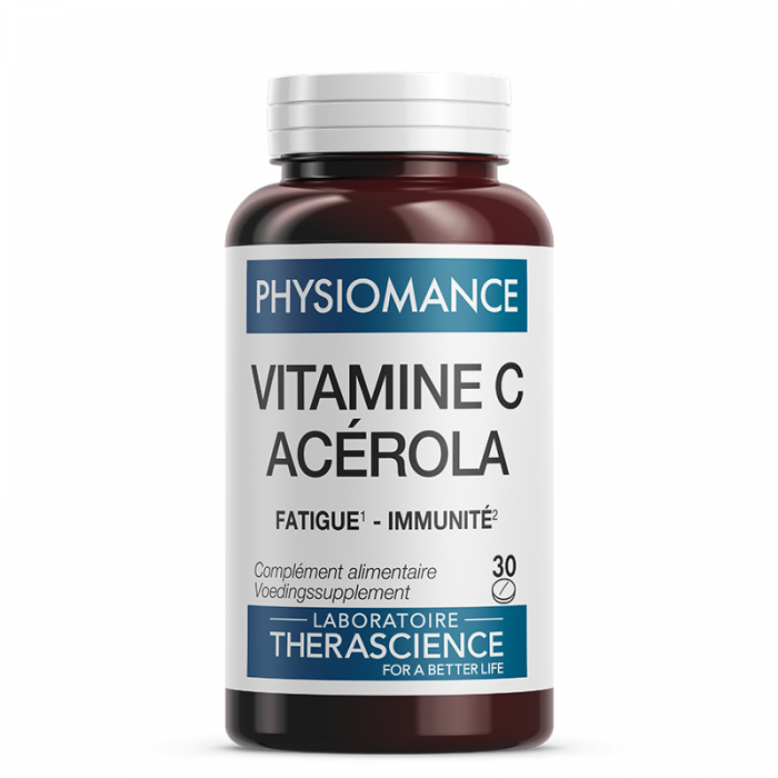 德诺海科 THERASCIENCE VITAMINE C ACÉROLA 针叶樱桃维C咀嚼片30粒/瓶