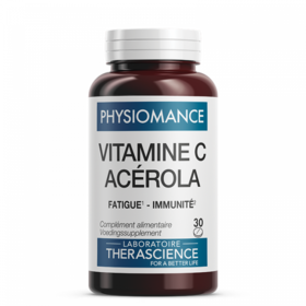 德诺海科 THERASCIENCE VITAMINE C ACÉROLA 针叶樱桃维C咀嚼片30粒/瓶