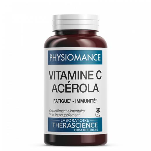德诺海科 THERASCIENCE VITAMINE C ACÉROLA 针叶樱桃维C咀嚼片30粒/瓶 商品图0