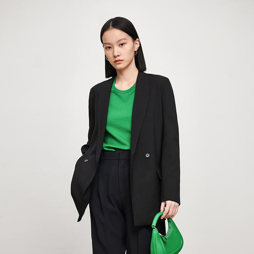 53113休闲西装外套新款质感时尚宽松气质西服上衣RJ004 商品图2