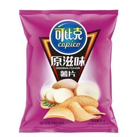可比克原味薯片55g 商品图0