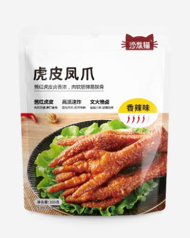 沙发猫虎皮凤爪香辣味105g 商品图0