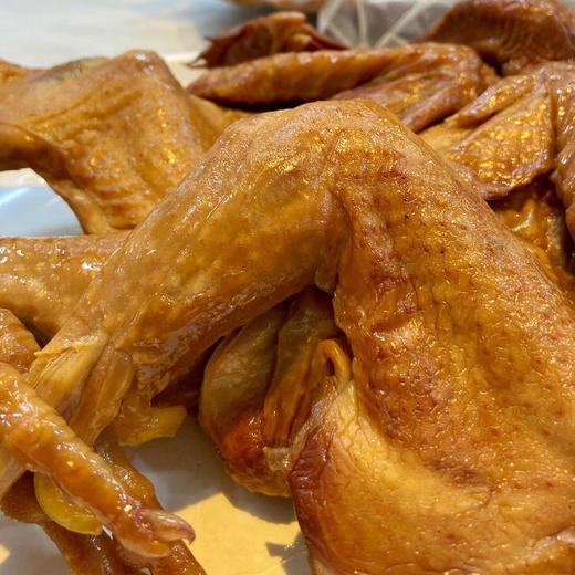 【下单后48小时发货】山东潍坊 茶熏鸡750g左右/只 商品图11