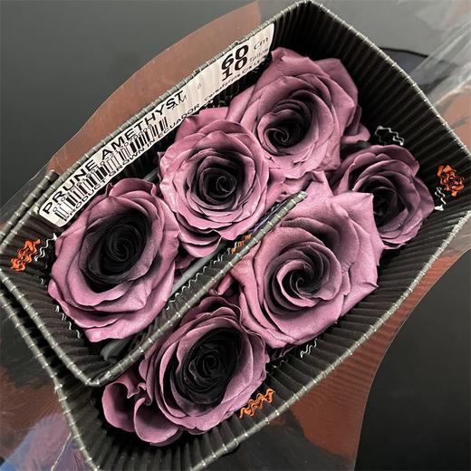 预售厄瓜多尔进口染色PRUNE AMETHYST梅子乌梅子酱玫瑰10支 商品图4