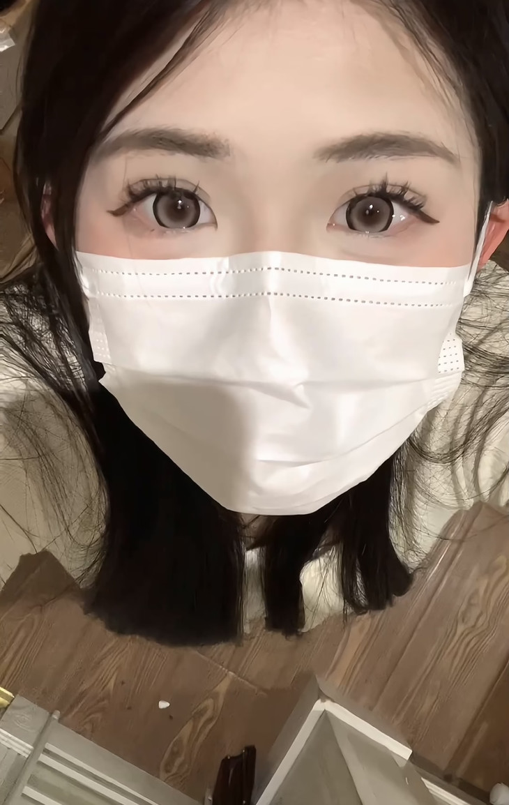 LUNARCON美瞳 年抛隐形眼镜 春日桃14.5mm 1副/2片-VVCON美瞳网18