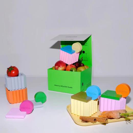SEEyAZhh Cupcake杯子蛋糕方块块系列植物香氛蜡烛#此商品参加第十一届北京惠民文化消费季 商品图0