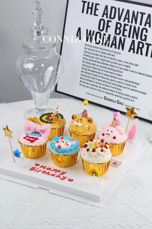 【1415】动物派对纸杯蛋糕 商品图3