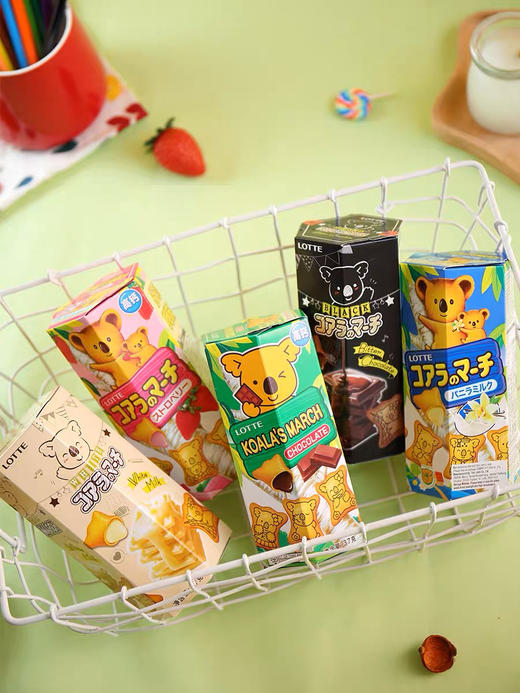 乐天大熊仔饼干195g 商品图0