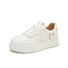 2023年春季厚底舒适百搭板鞋运动休闲高级感增高软底小白鞋