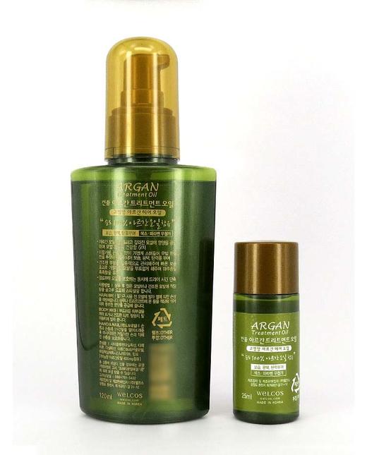 【中欧班列精选】韩国科馥阿尔干护发精油 原装进口摩洛哥坚果阿尔干阿甘油烫染受损护发精油 120ml+25ml/瓶WHBX 商品图5