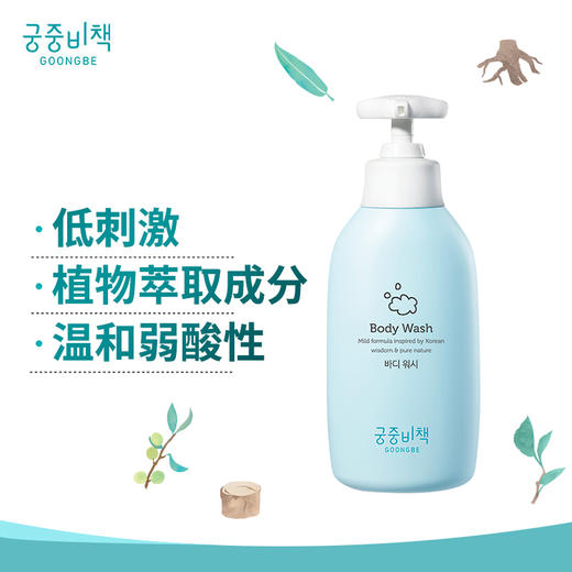 【中欧班列精选】韩国宫中秘策洗发水/沐浴露 原装进口儿童沐浴洗发无泪配发宝宝专用洗发水/沐浴露 350ml/瓶WHBX 商品图10