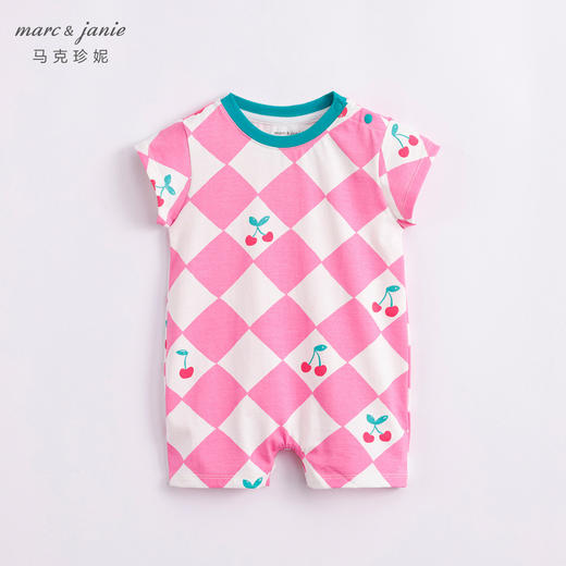 【科技凉感】马克珍妮夏装 男女宝宝连体衣哈衣 婴儿爬服230663 商品图3