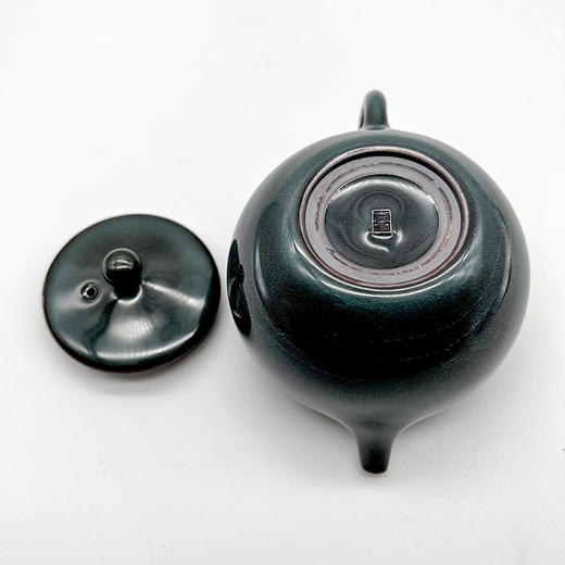 尚唐丨铁胎粉青雨露壶 龙泉青瓷 210ml 12*9cm 商品图3