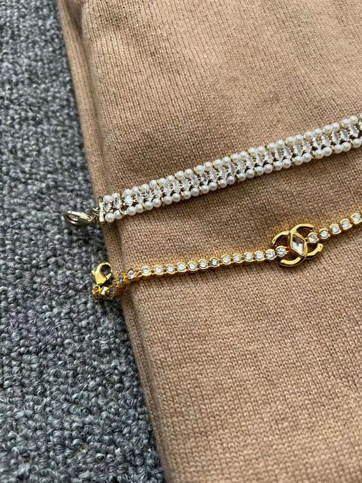 小香项链。 自己备注 五花款。珍珠款 商品图5