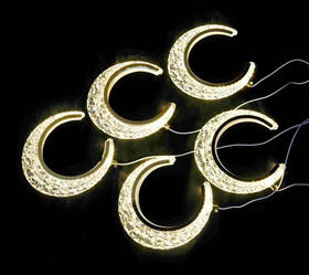 5头月牙灯串（运费自理）