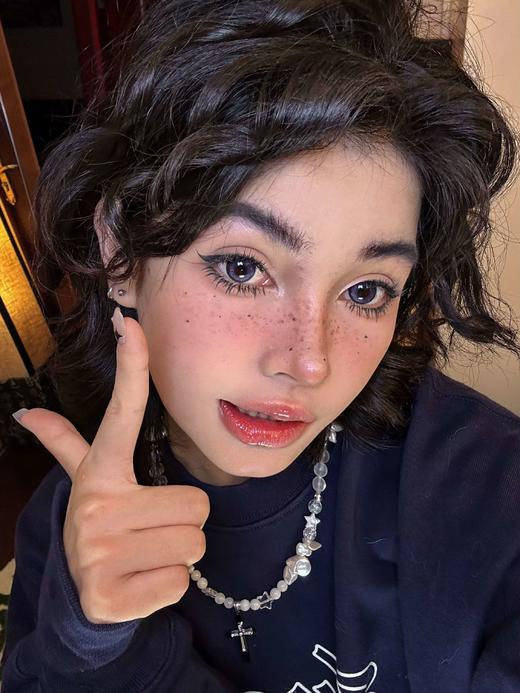 【中直径】Paprikacon-蓝扎霜华14.2mm【年抛 0-800度 无525/575】 商品图6