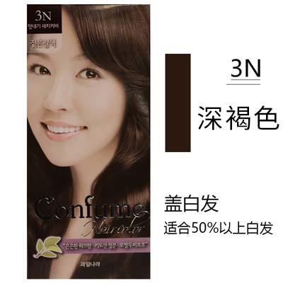 【中欧班列精选】韩国科馥染发剂 原装进口植物天然水果遮白发天然配方WHBX染发剂 60g+60g/盒 商品图3