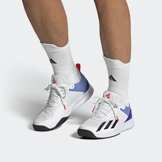 2023年新款 阿迪达斯/Adidas Courtflash Speed 男子网球鞋（偏小半码） 商品图4