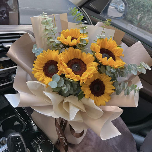 纯向日葵花束 商品图1