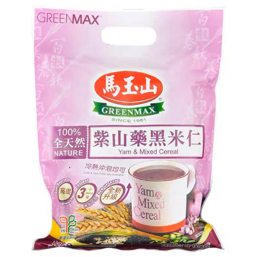 马玉山紫山药黑米仁360g 商品图1