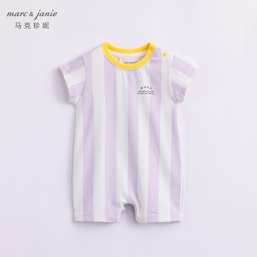【科技凉感】马克珍妮夏装 男女宝宝连体衣哈衣 婴儿爬服230663 商品图2