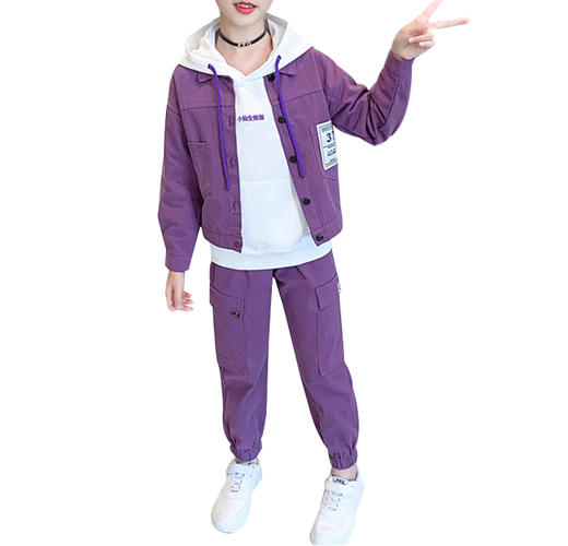 裁缝学苑TX04儿童外套纸样工装裤休闲裤童装上衣套装衣服打版裁剪 商品图4