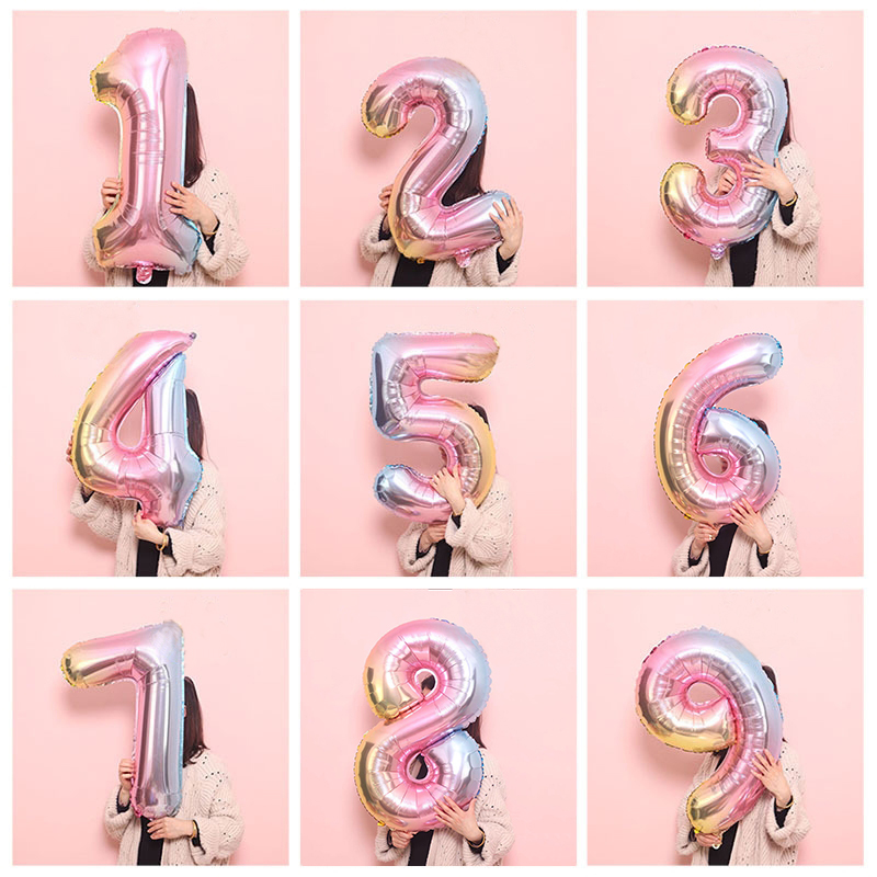 数字气球（送打气筒）